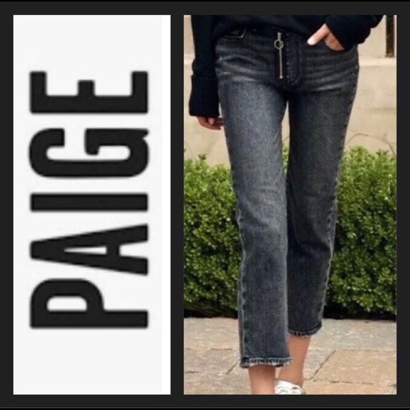 PAIGE Denim - PAIGE Noella Myra Crop Jeans